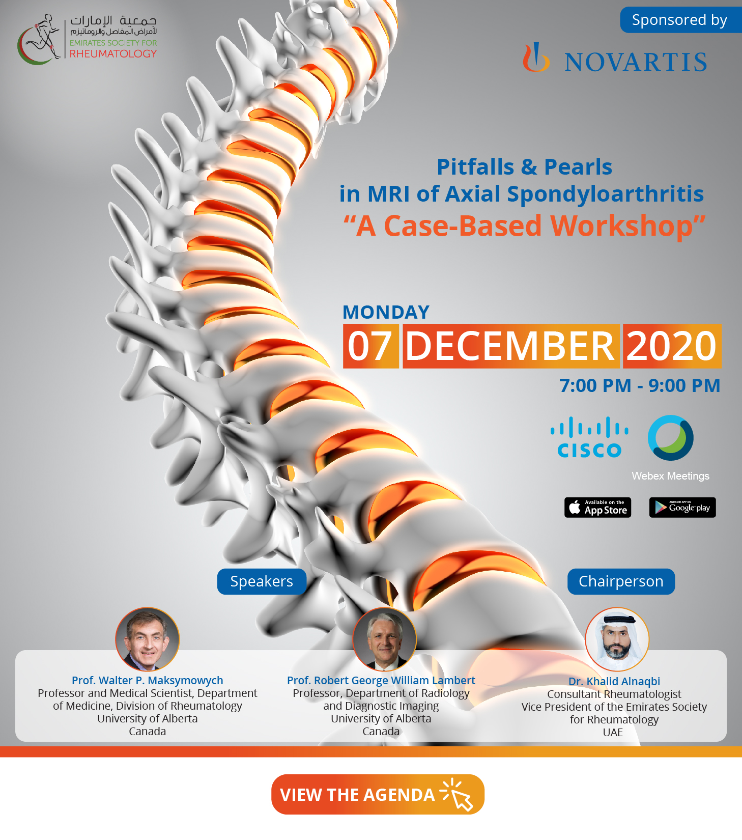 Pitfalls & Pearls in MRI of Axial Spondyloarthritis “A Case-Based Workshop”