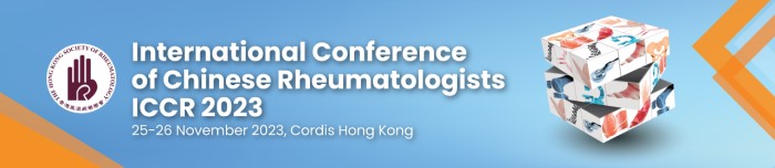 International Conference of Chinese Rheumatologists - ICCR 2023